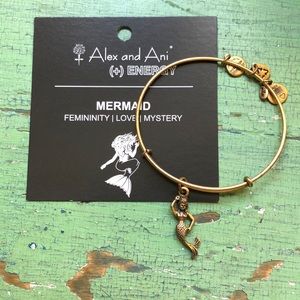 Gold Alex and Ani bracelet, barely used.